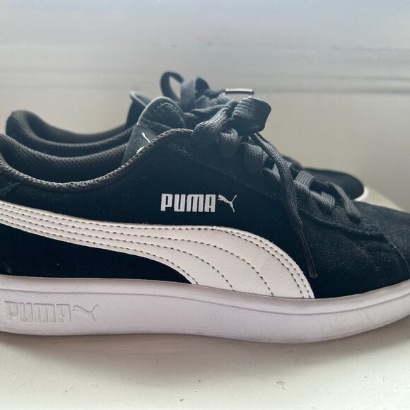 Puma Smash v2 Suede Sneakers- Unisex ( Boys/Women)  Size 4.5 US/ 36 Euro - Picture 6 of 8